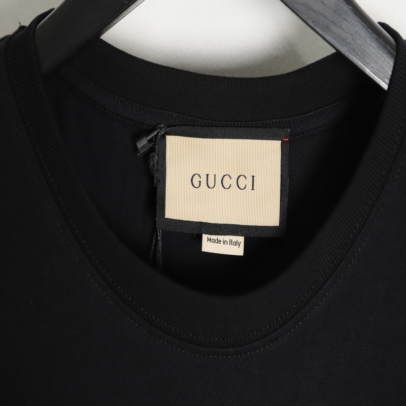 Gucci - 23SS Color Contrast Circle Print Short-sleeved T-shirt