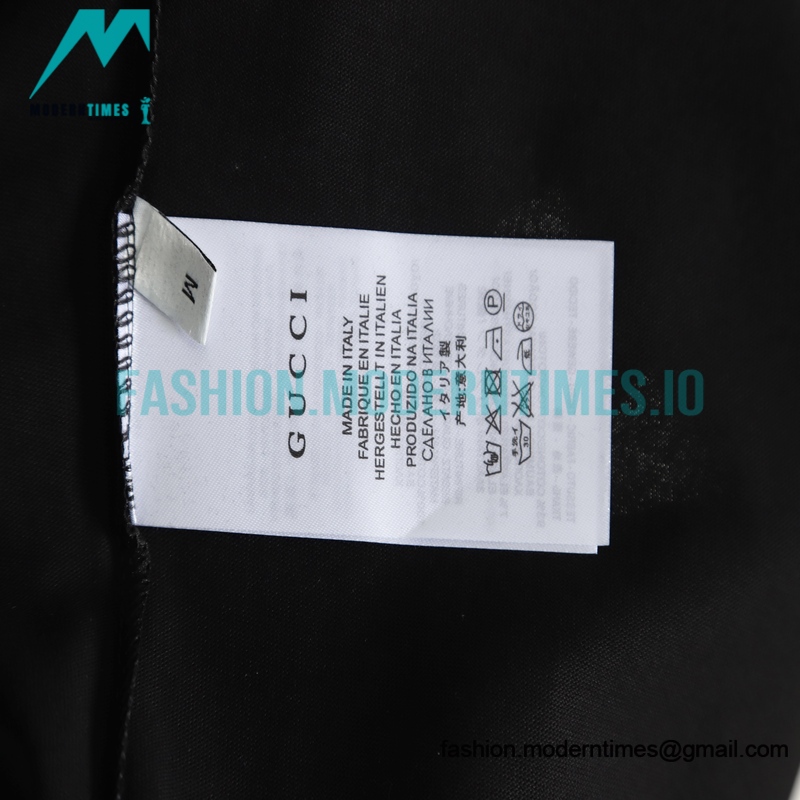 Gucci - Cartoon Figure Print Short Sleeve