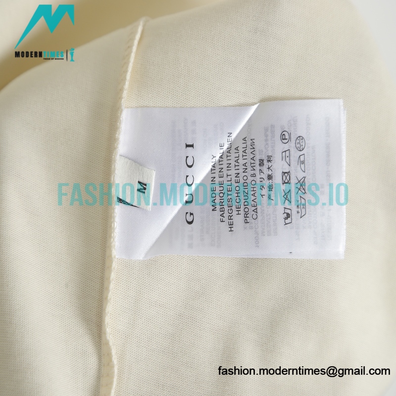 Gucci - Cartoon Figure Print Short Sleeve