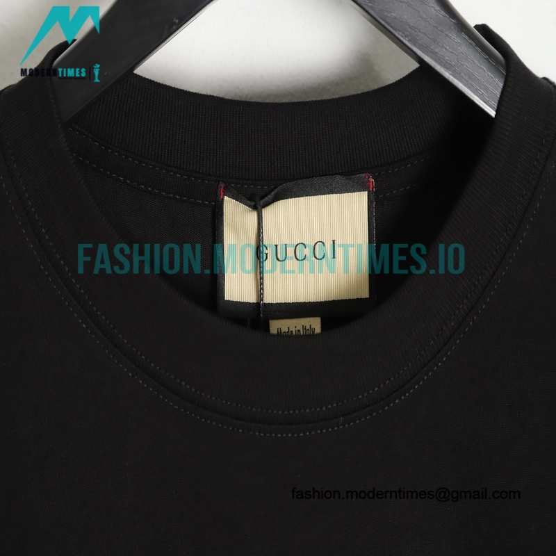 Gucci - Monogrammed Geometric Print Short Sleeve