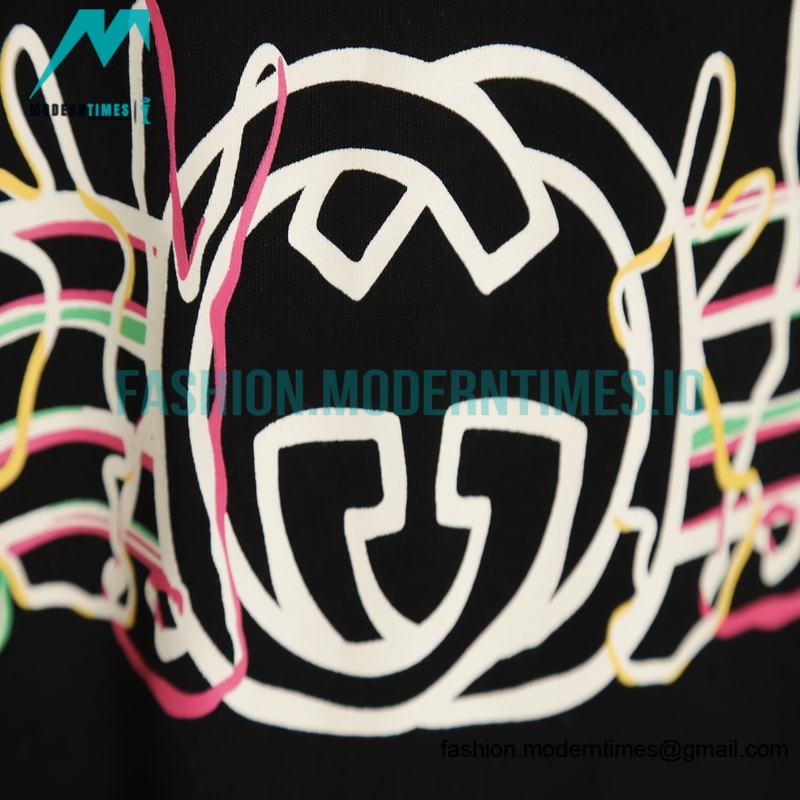 Gucci - Chinese New Year Collection Rabbit Logo Printed Cotton T-shirt