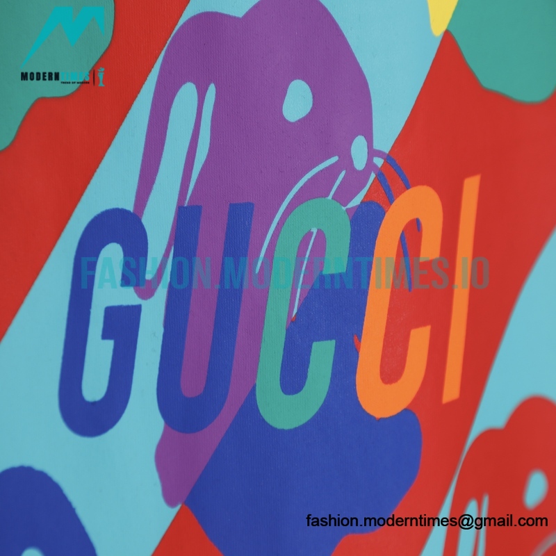 Gucci - 23ss New Embroidered Short Sleeve T-shirt For The New Year Of The Rabbit