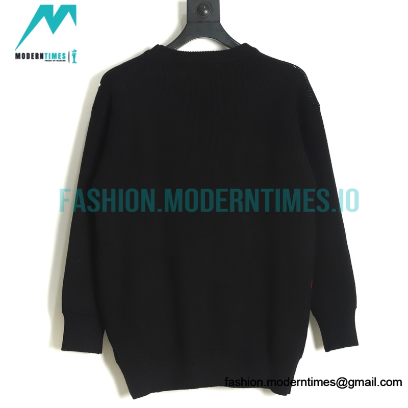 Gucci - 22FW Lightning Double G Jacquard Crew neck Sweater