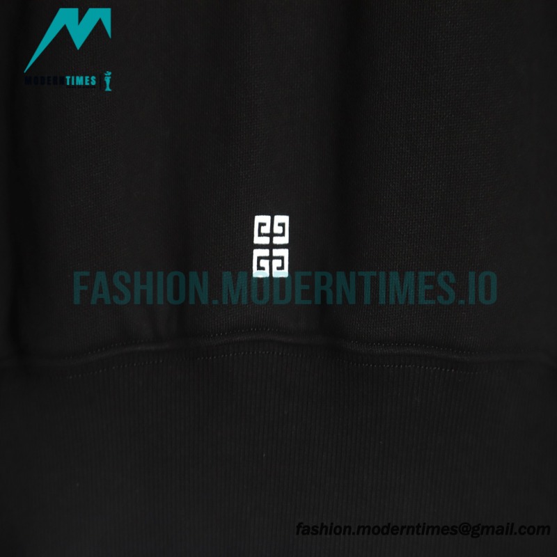 Givenchy - 22SS Reverse Letter Crewneck Hoodie