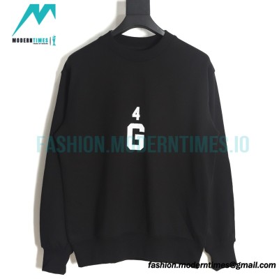 Givenchy - 23FW 4G Printed Crew Neck Hoodie