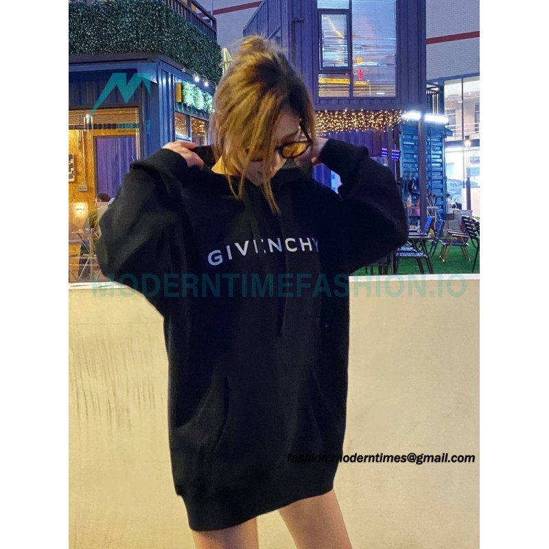 Givenchy - 22FW Reflective Letter-print Hoodie