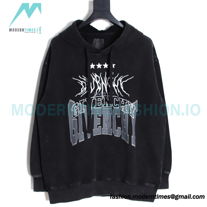 Givenchy - 23FW Bramble Wash To Make Old Hoodies