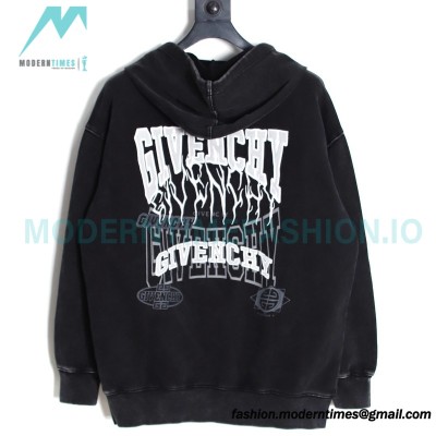 Givenchy - 23FW Bramble Wash To Make Old Hoodies