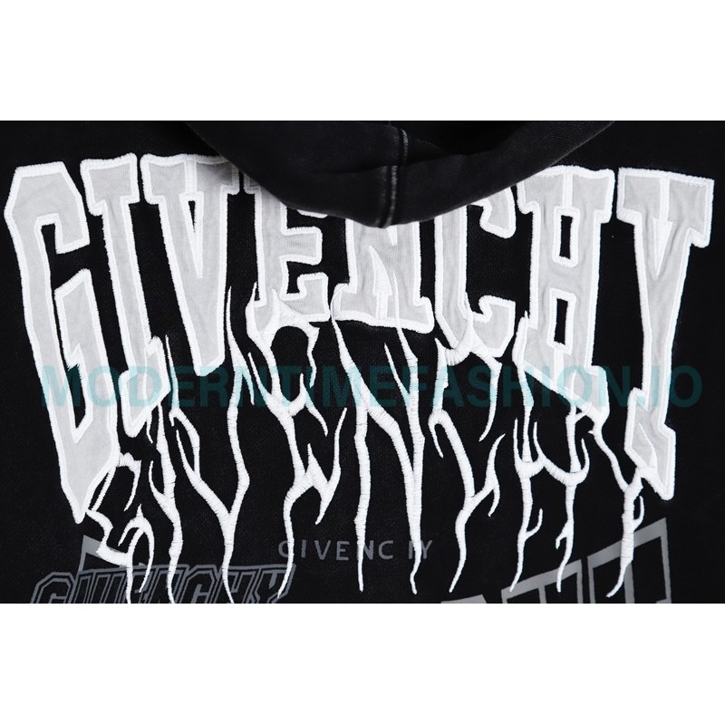 Givenchy - 23FW Bramble Wash To Make Old Hoodies