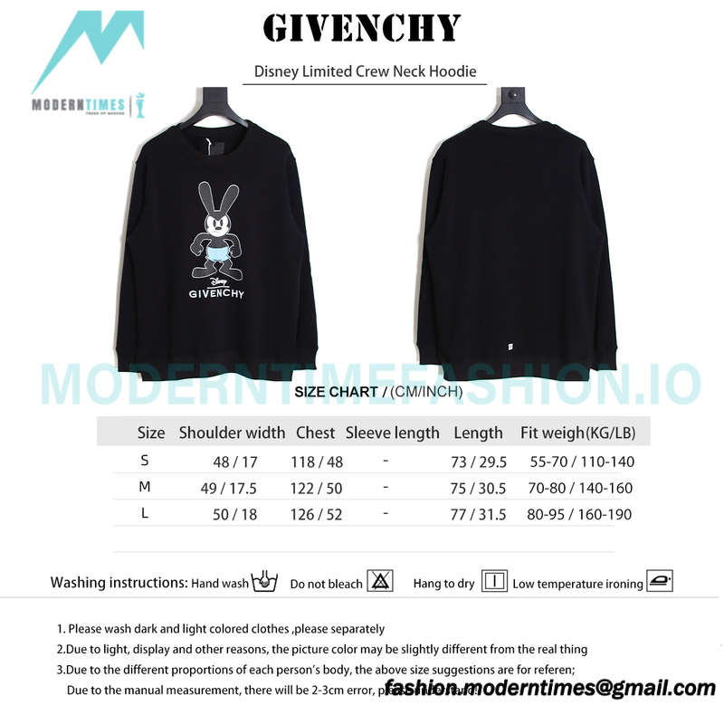 Givenchy - Disney Limited Crew Neck Hoodie