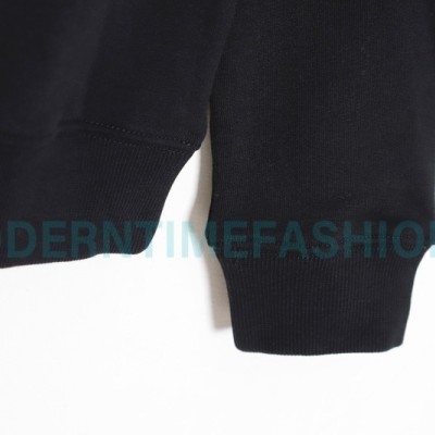 Givenchy - 23FW Towel Embroidered Letter 4G Round Neck Hoodie