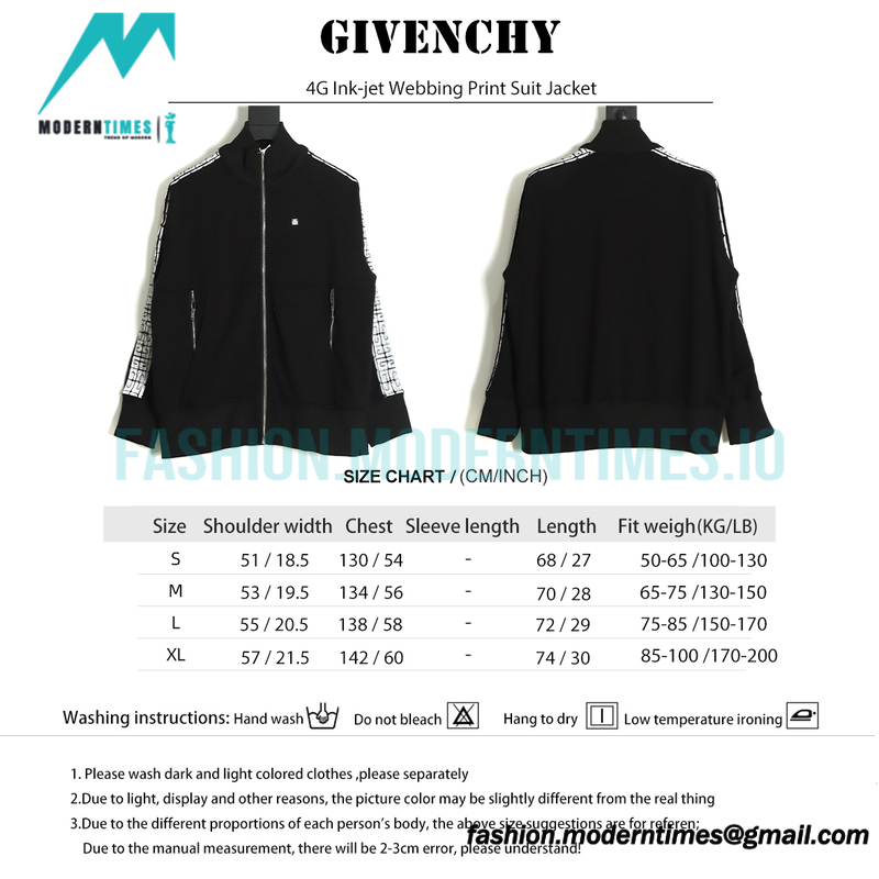 Givenchy - Chito 4G Ink-jet Webbing Print Suit Jacket