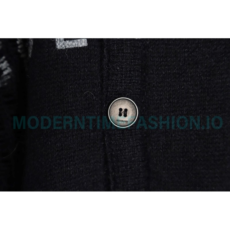 Givenchy - 23FW Ripped Wool Sweater Cardigan