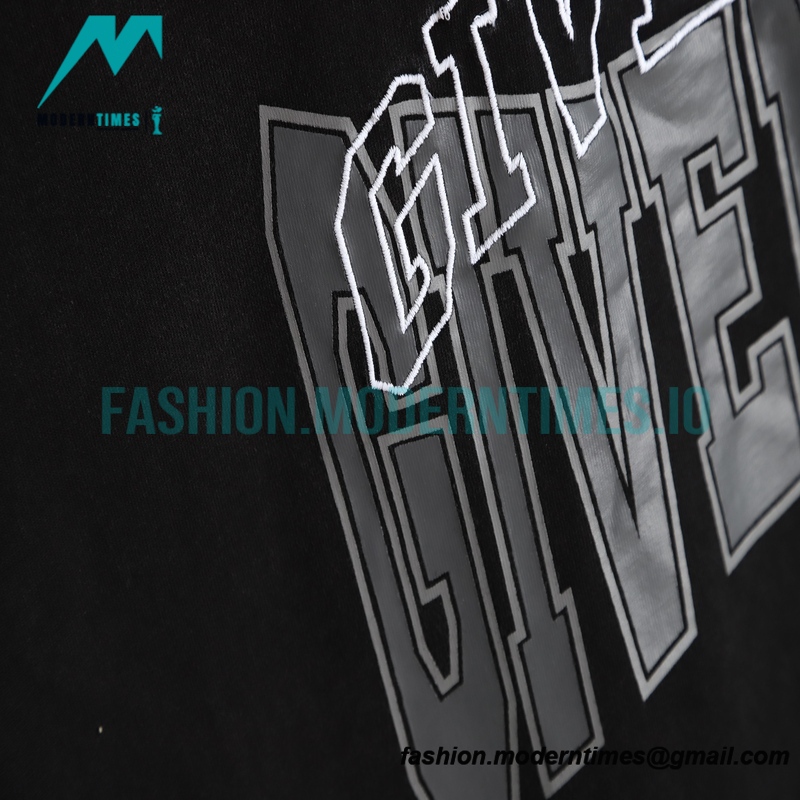 Givenchy - 22SS Washed Bramble Print Embroidery Short Sleeve T-shirt