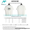 Givenchy - 23ss Floral Slogan Print Short Sleeve