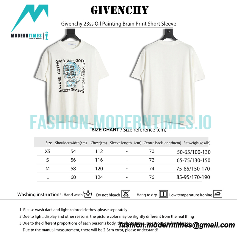Givenchy - 23ss 4G Gradient Print Short Sleeve
