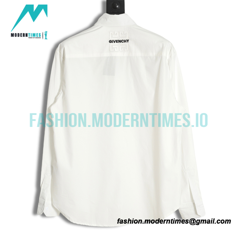 Givenchy - Silver Lockup Shirt