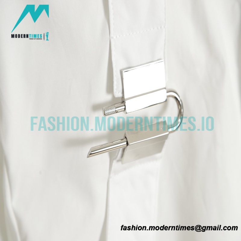 Givenchy - Silver Lockup Shirt