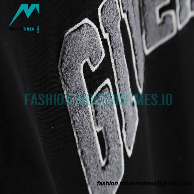 Givenchy - 22SS Wash Towel Letter Short Sleeve T-shirt