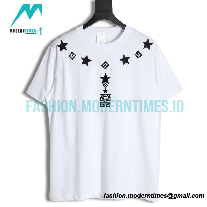 Givenchy - 23ss Embroidered Necklace Short Sleeve