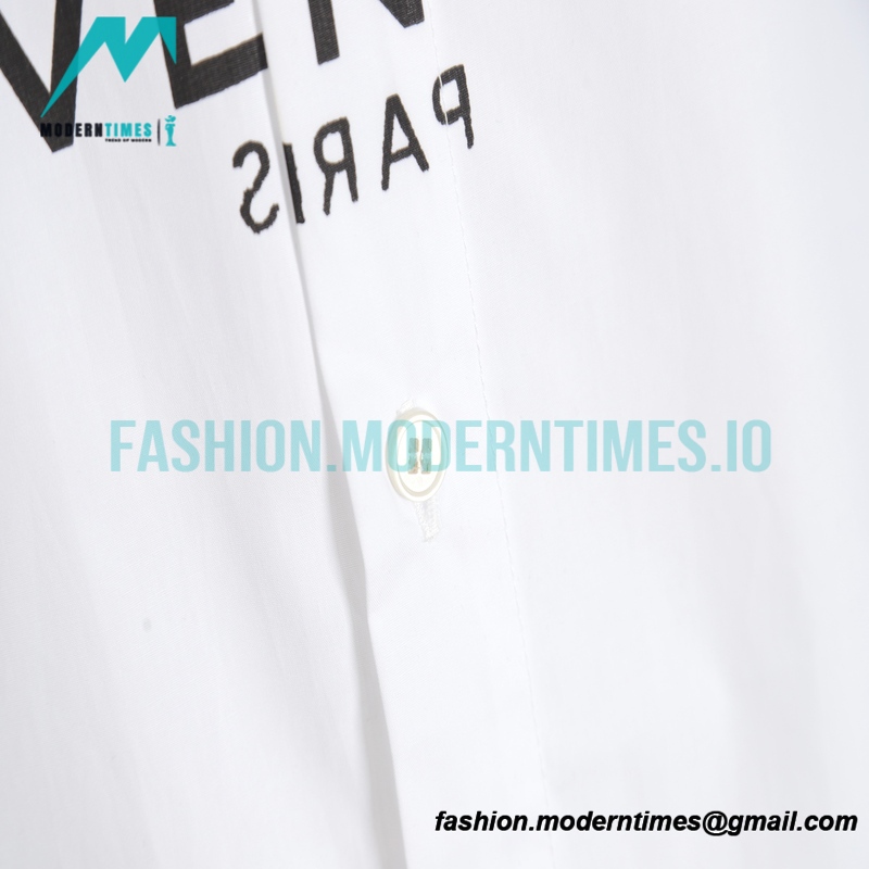 Givenchy - Letter Print Short-sleeved Shirt