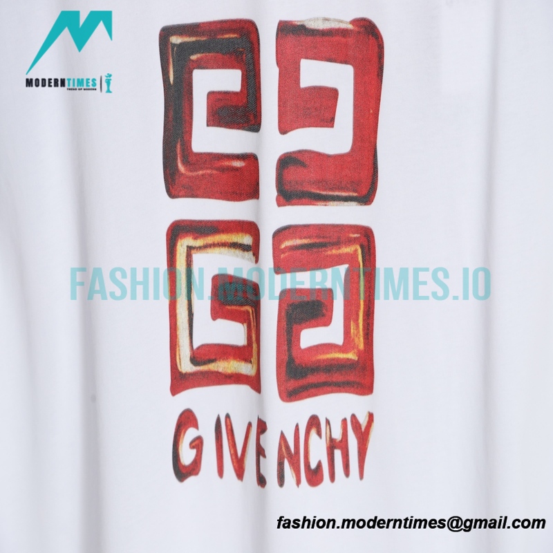 Givenchy - 23SS Colour Printed Short Sleeve T-shirt