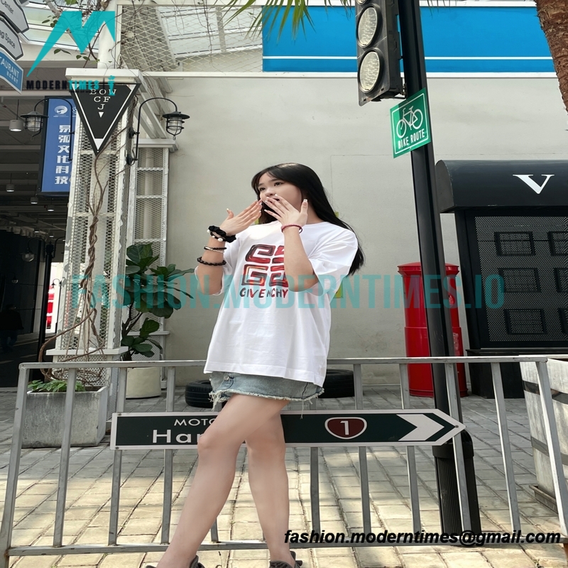Givenchy - 23SS Colour Printed Short Sleeve T-shirt