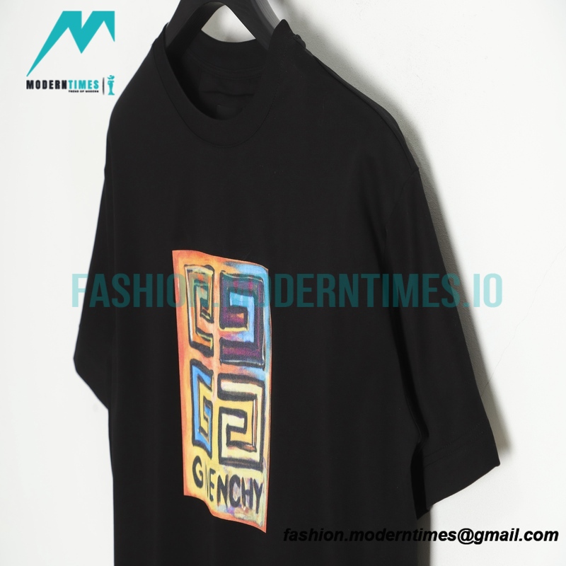 Givenchy - 23SS Sun Print Short Sleeve T-shirt