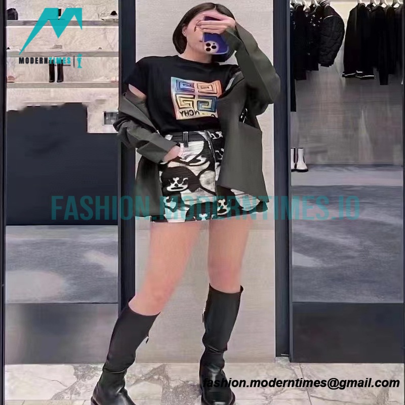 Givenchy - 23SS Sun Print Short Sleeve T-shirt