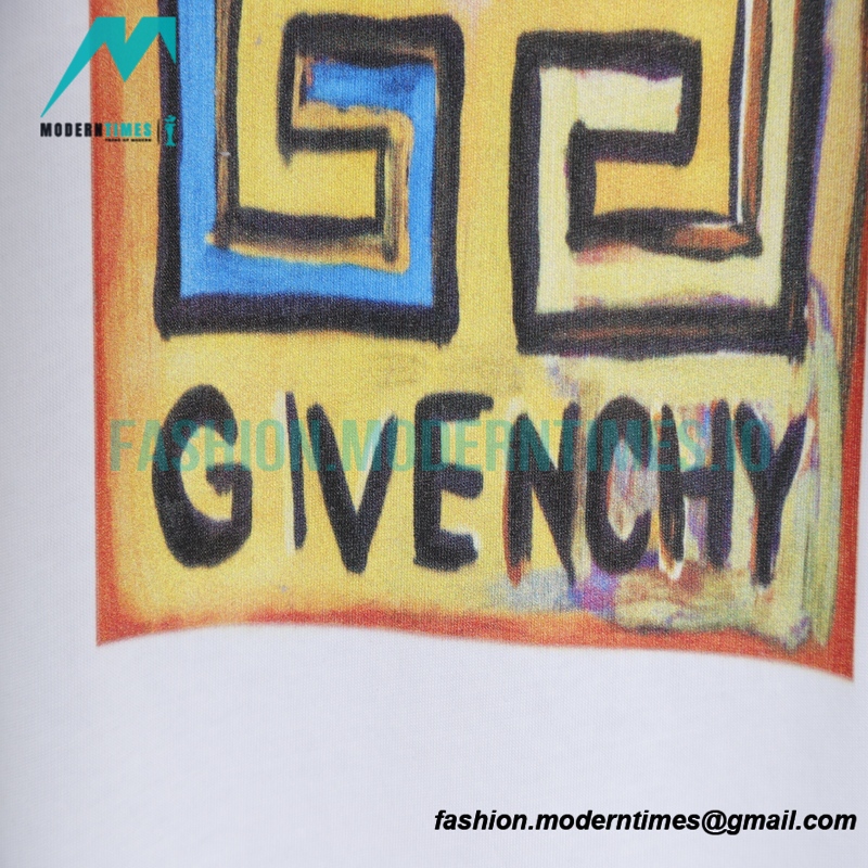 Givenchy - 23SS Painted Print Short Sleeve T-shirt