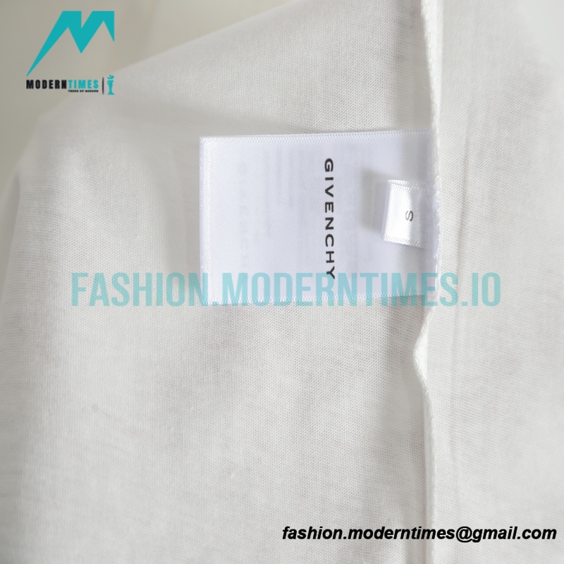 Givenchy - 23SS Small Lock Head Letter Short Sleeve T-shirt
