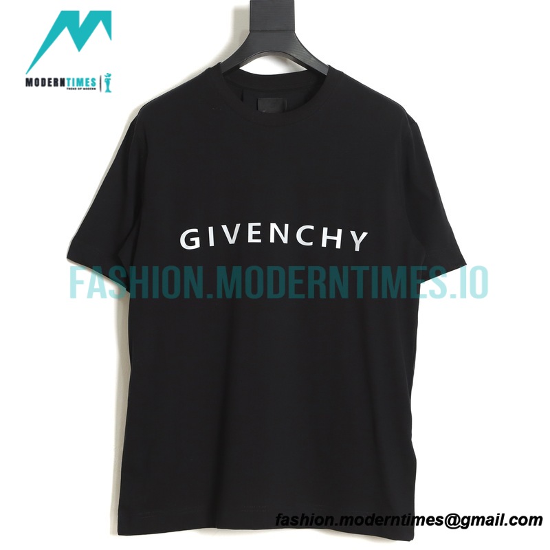 Givenchy - 23SS Reflective Letter Short Sleeve T-shirt