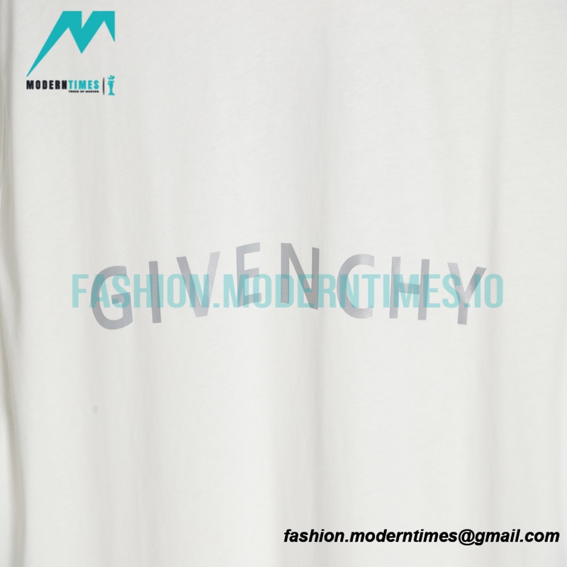 Givenchy - 23SS Reflective Letter Short Sleeve T-shirt