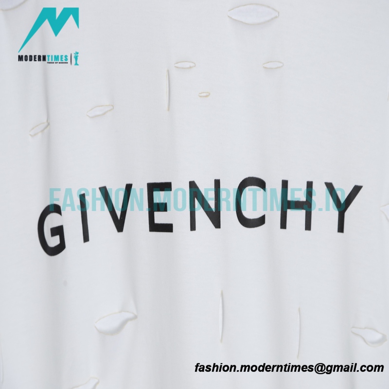 Givenchy - 23AW Body Ripped Fake Two Short Sleeved T-shirts