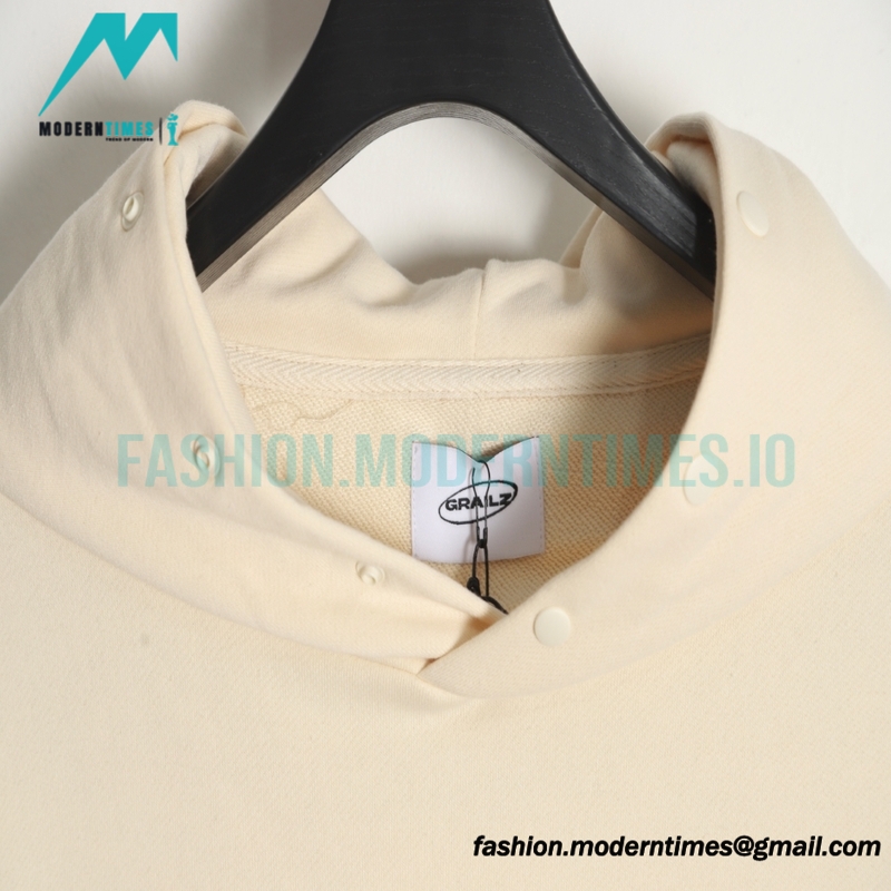 Grailz - 23FW Geometric Embroidery Hoodie