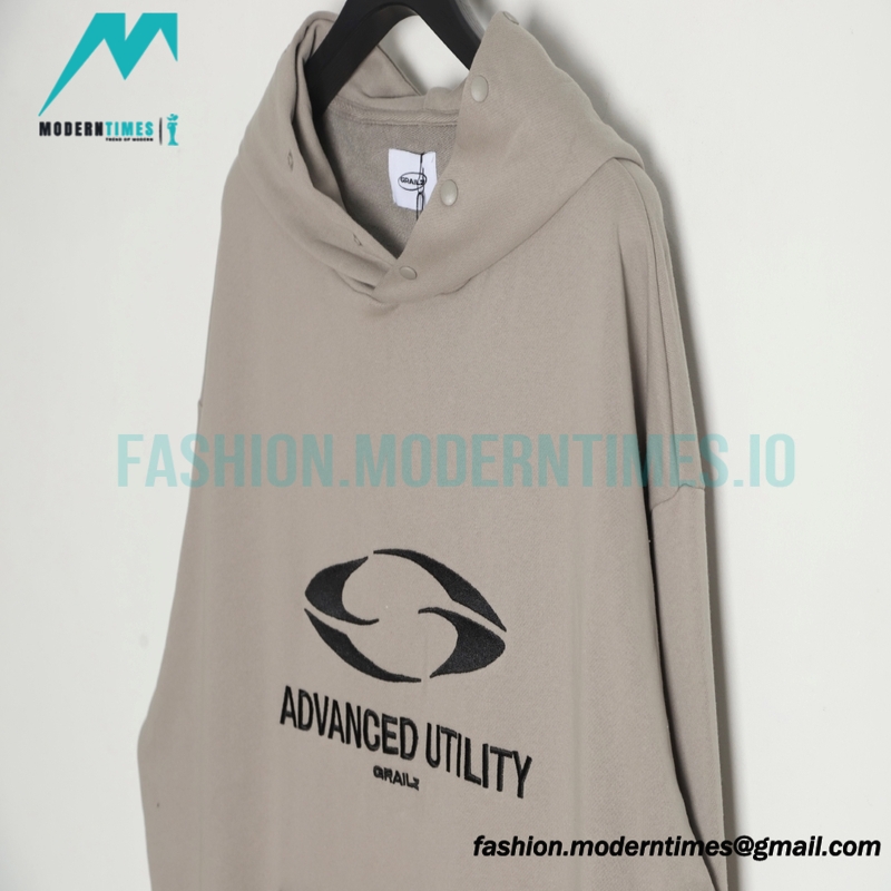 Grailz - 23FW Geometric Embroidery Hoodie