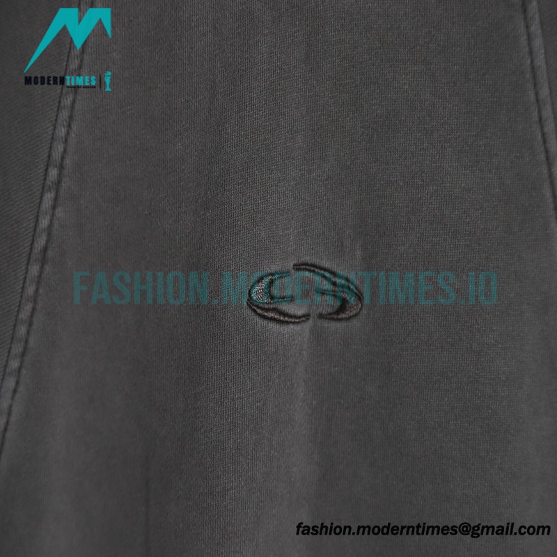 Grailz - 23FW Washed Embroidery Hoodie