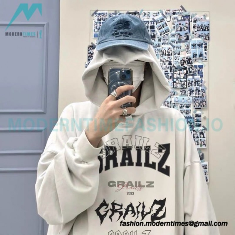 Grailz - 23FW Lightning Letter Hoodie