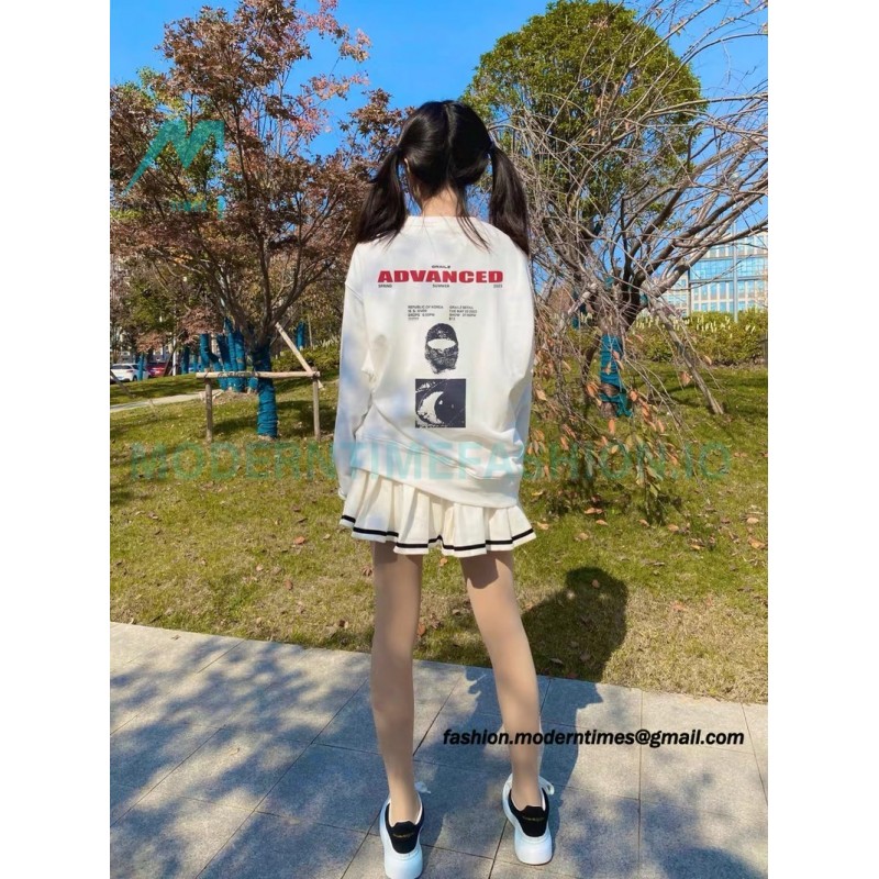 Grailz - 23FW Masked Printed Crew-neck Hoodie