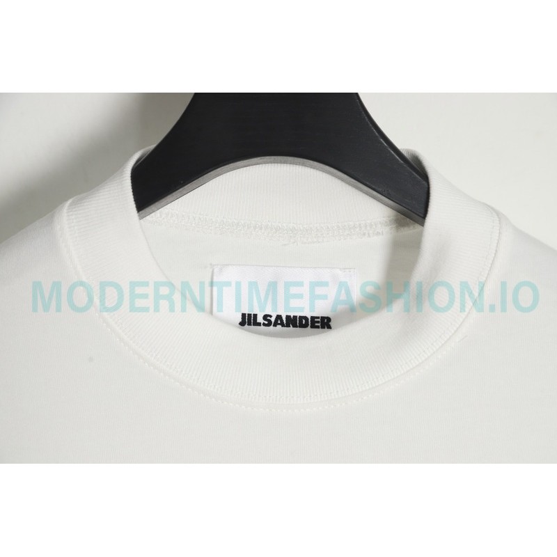 Jil Sander - 23FW Classic Chest Letter Print Long Sleeve T-shirt