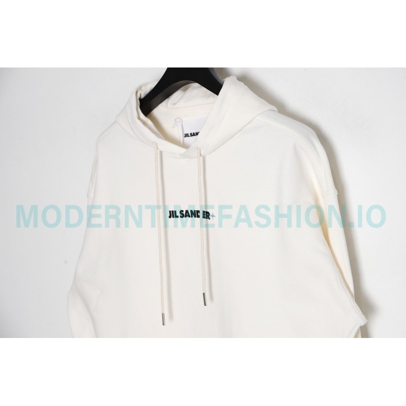 JIL sander - Chest Logo Hoodie