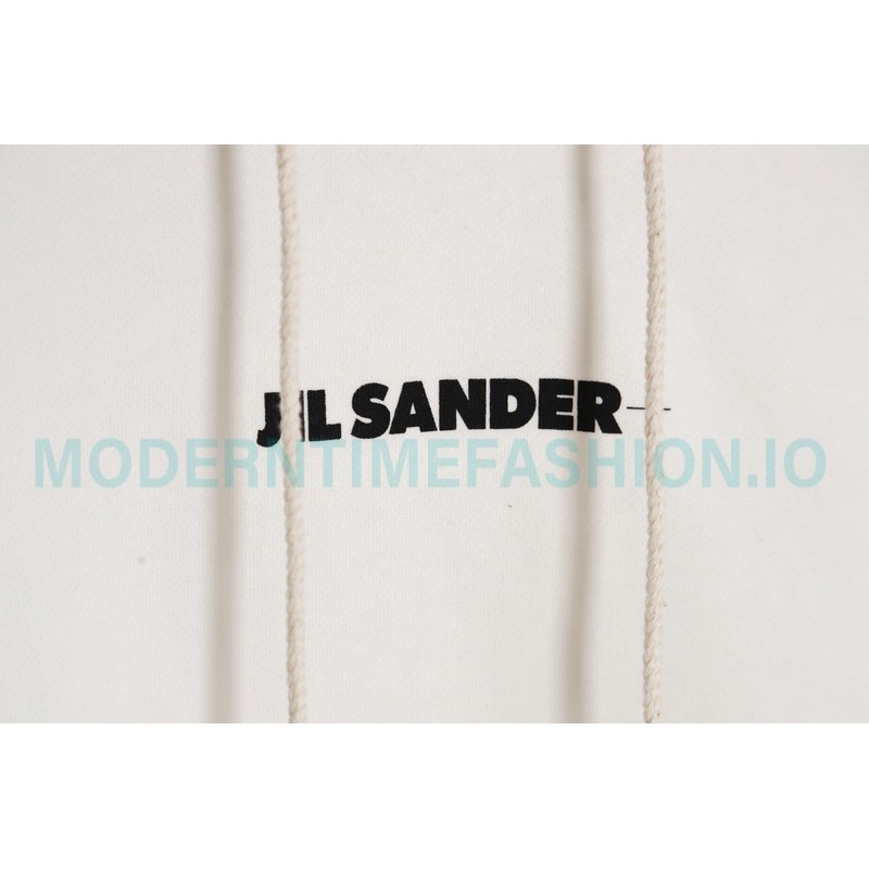 JIL sander - Chest Logo Hoodie