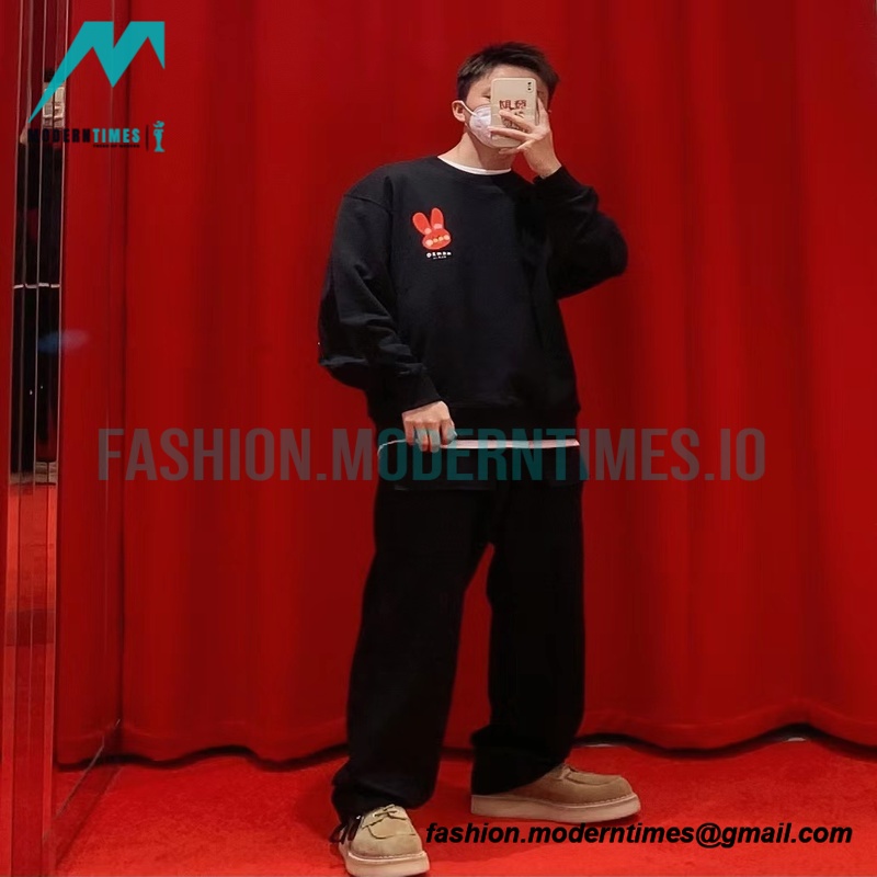 Kenzo - 23SS Bunny Print Crewneck Hoodie