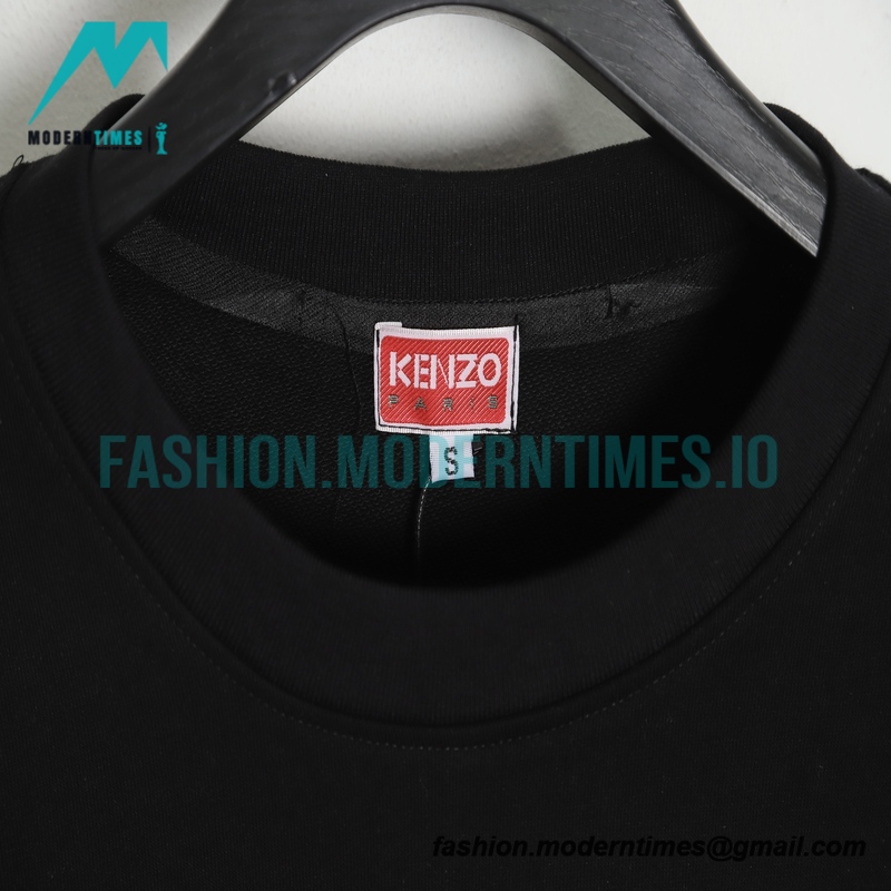 Kenzo - 23SS Bunny Print Crewneck Hoodie