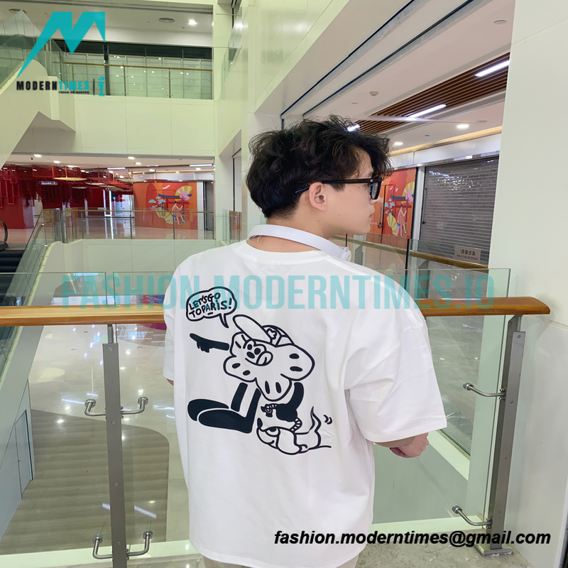 Kenzo - Nigo Co-branded Cartoon Print Short-sleeved T-shirt