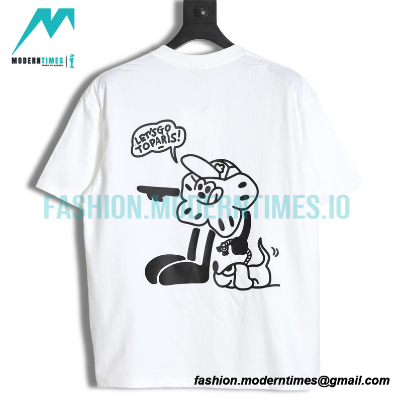 Kenzo - Nigo Co-branded Cartoon Print Short-sleeved T-shirt