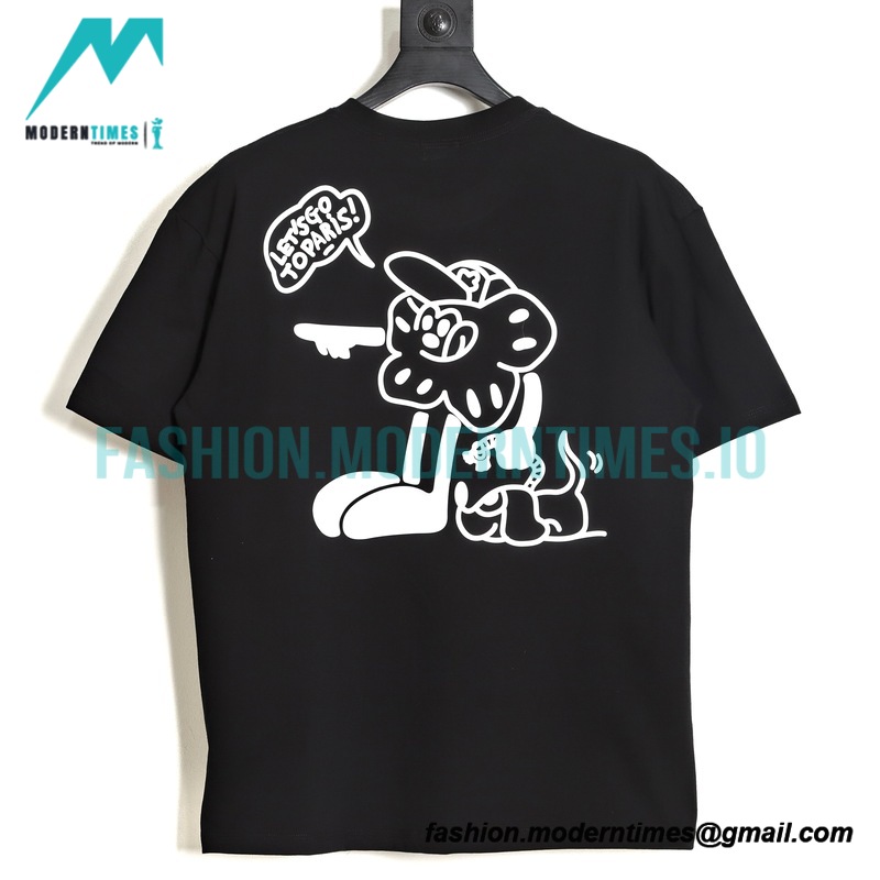 Kenzo - Nigo Co-branded Cartoon Print Short-sleeved T-shirt