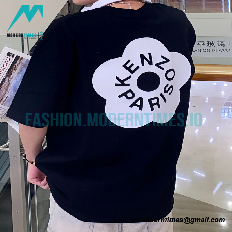 Kenzo - Nigo Co-branded Short Sleeve T-shirt With Letter Floral Print