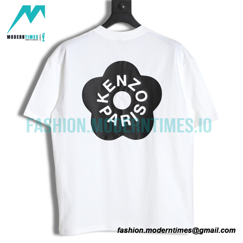 Kenzo - Nigo Co-branded Short Sleeve T-shirt With Letter Floral Print