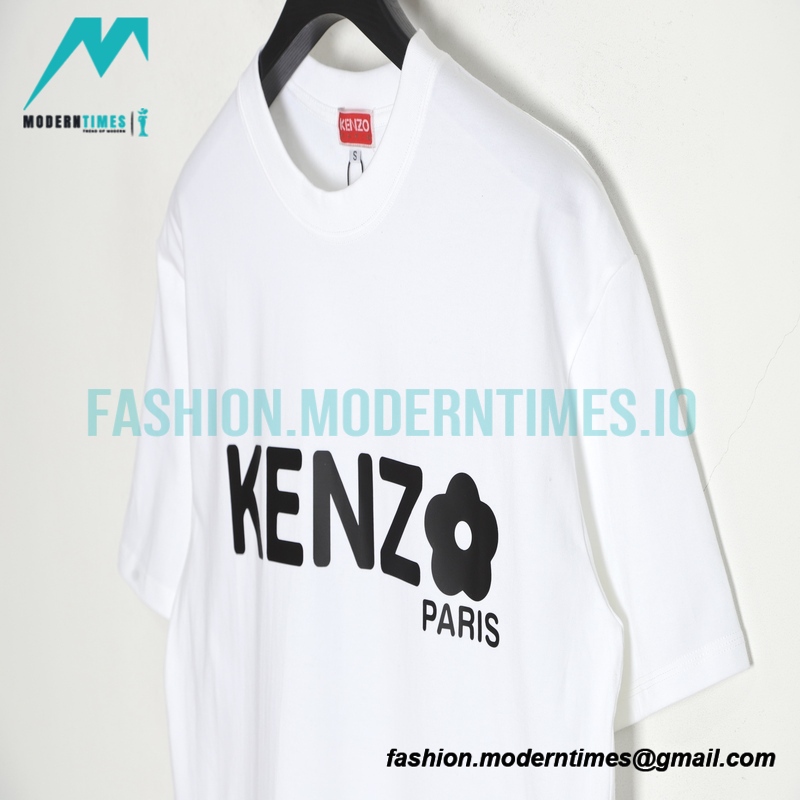 Kenzo - Nigo Co-branded Short Sleeve T-shirt With Letter Floral Print